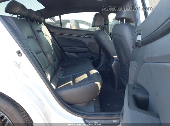 KMHD04LB0LU989402 2020 HYUNDAI ELANTRA White Вид наклейки з VIN-кодом