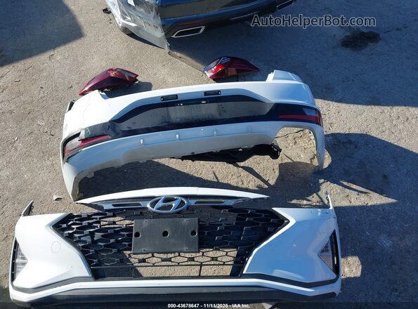 KMHD04LB0LU989402 2020 HYUNDAI ELANTRA White Вид щитка приладів