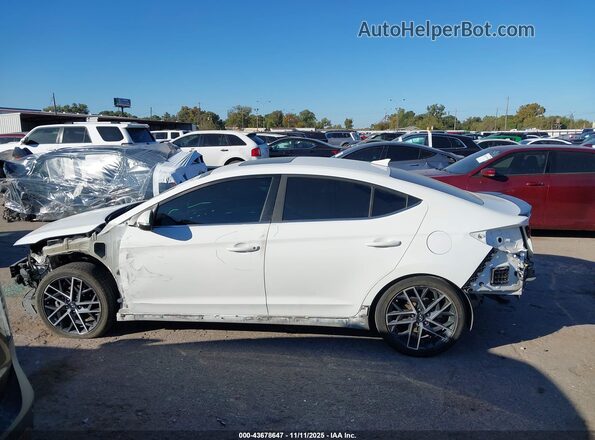 KMHD04LB0LU989402 2020 HYUNDAI ELANTRA White 
