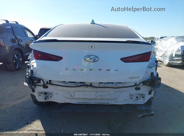 KMHD04LB0LU989402 2020 HYUNDAI ELANTRA White 
