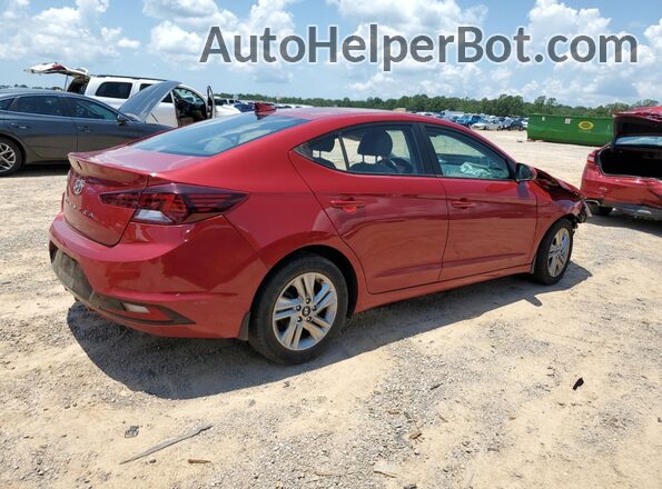 KMHD84LF6LU043655 2020 HYUNDAI ELANTRA Maroon Trasero derecho