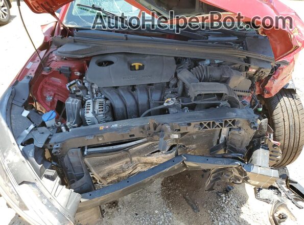 KMHD84LF6LU043655 2020 HYUNDAI ELANTRA Maroon Vista interior trasera