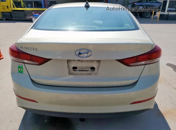 KMHD84LF8HU207740 2017 HYUNDAI ELANTRA Cream 
