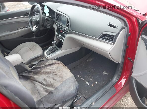 KMHD84LF8LU069724 2020 HYUNDAI ELANTRA Red Սալոնի դիմացի տեսք
