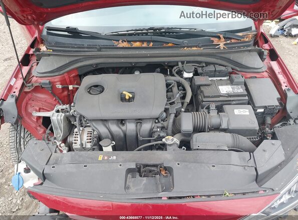 KMHD84LF8LU069724 2020 HYUNDAI ELANTRA Red Հետևի տեսք