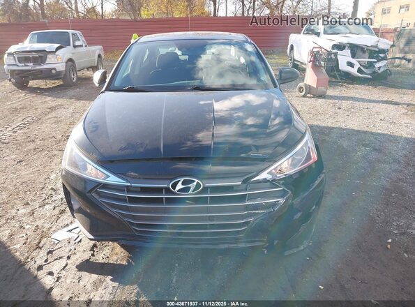KMHD84LF8LU986498 2020 HYUNDAI ELANTRA Черный Вид щитка приборов