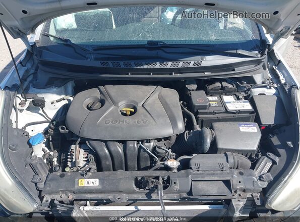 KMHDH4AE4GU586132 2016 HYUNDAI ELANTRA Gray Rear view