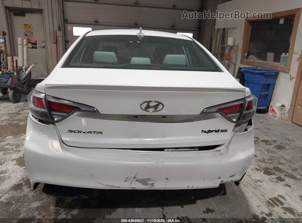 KMHE24L15HA045822 2017 HYUNDAI SONATA HYBRID Silver 
