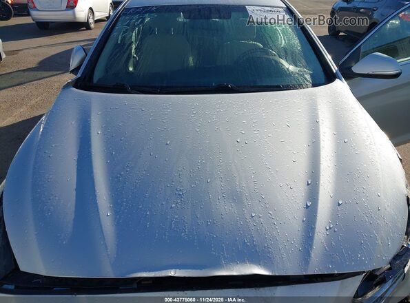 KMHE24L36KA085044 2019 HYUNDAI SONATA HYBRID Silver უკანა ხედი