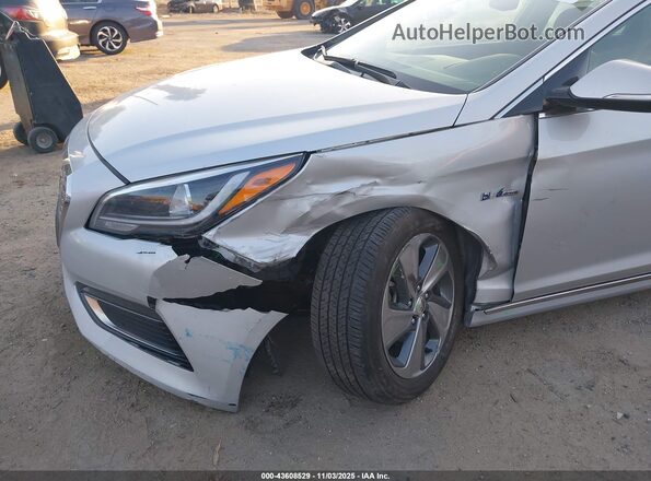 KMHE34L14GA027596 2016 HYUNDAI SONATA HYBRID Silver Vista frontal