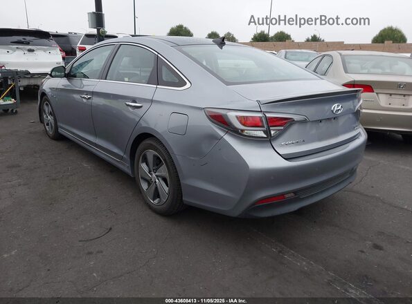 KMHE34L16GA012663 2016 HYUNDAI SONATA HYBRID Gray Widok wnętrza 360 stopni