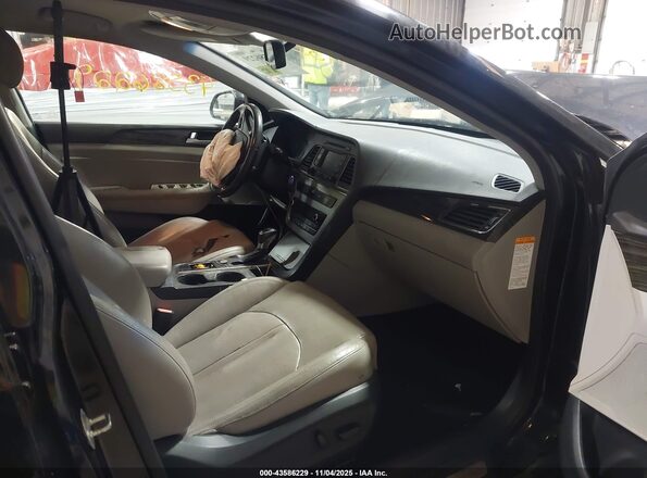 KMHE34L17GA026247 2016 HYUNDAI SONATA HYBRID Black Vista interior delantera