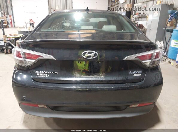 KMHE34L17GA026247 2016 HYUNDAI SONATA HYBRID Black 