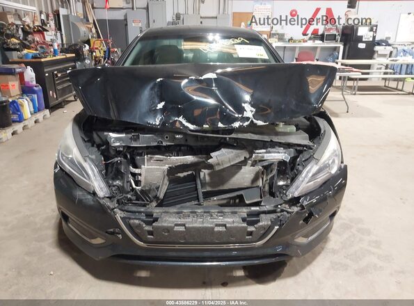 KMHE34L17GA026247 2016 HYUNDAI SONATA HYBRID Black Vista del cuadro de instrumentos