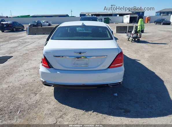 KMHG54JH4JU039384 2018 GENESIS G90 Белый 