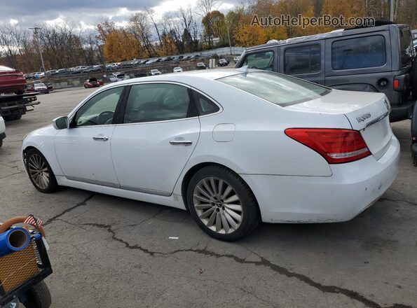 KMHGH4JH2GU101736 2016 HYUNDAI EQUUS White Задня ліва чверть