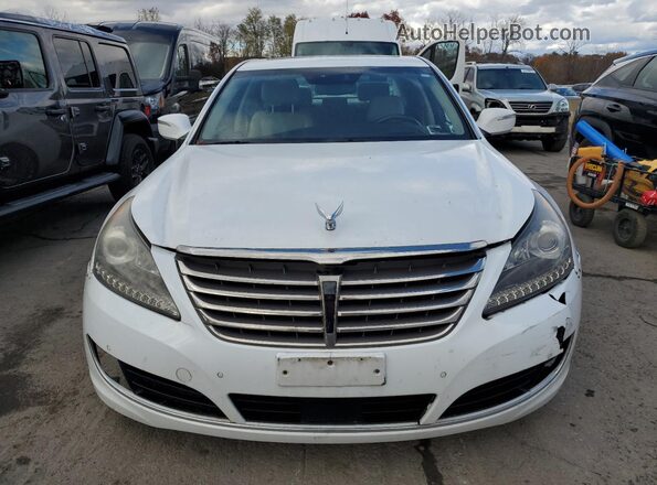 KMHGH4JH2GU101736 2016 HYUNDAI EQUUS White Вид спереду