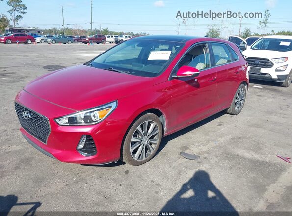 KMHH35LE0JU015795 2018 HYUNDAI ELANTRA GT Red 
