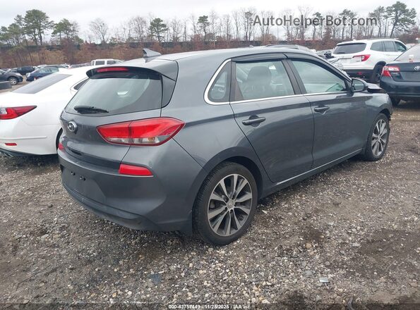 KMHH35LE1JU018754 2018 HYUNDAI ELANTRA GT Gray 