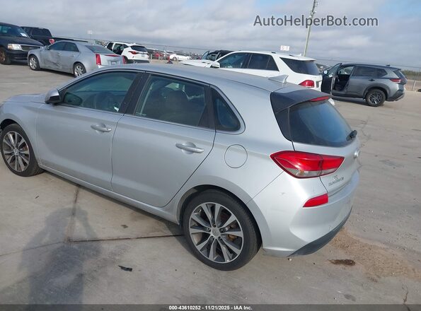 KMHH35LE2KU103376 2019 HYUNDAI ELANTRA GT Silver Rear left