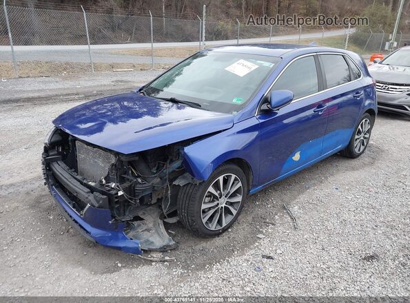 KMHH35LE3KU102995 2019 HYUNDAI ELANTRA GT Blue Передня ліва чверть
