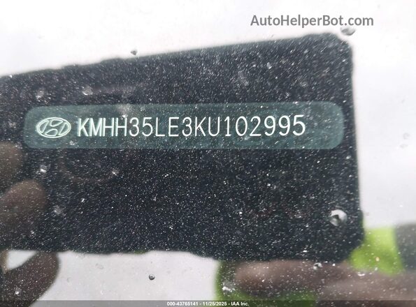 KMHH35LE3KU102995 2019 HYUNDAI ELANTRA GT Blue Вид підкапотного простору