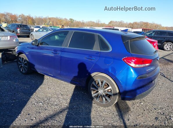 KMHH35LE7KU118410 2019 HYUNDAI ELANTRA GT Blue Rear left