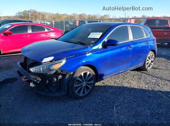 KMHH35LE7KU118410 2019 HYUNDAI ELANTRA GT Blue Front left