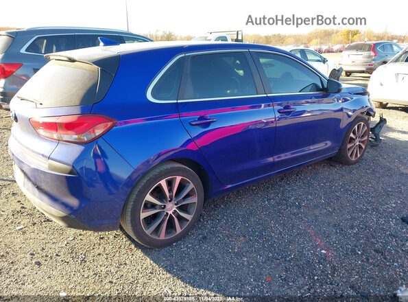 KMHH35LE7KU118410 2019 HYUNDAI ELANTRA GT Blue Rear right