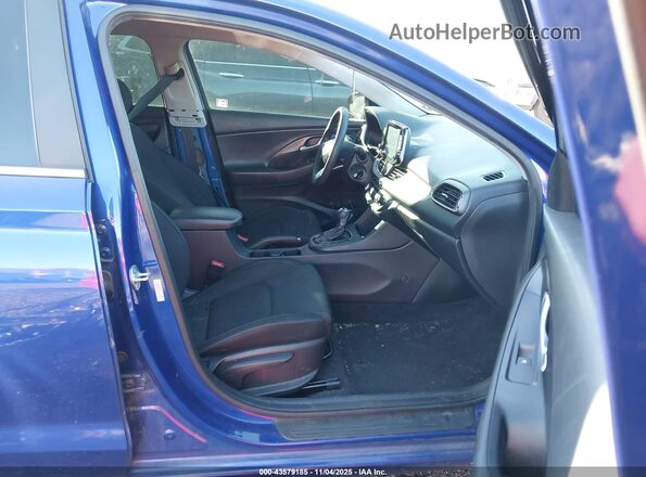 KMHH35LE7KU118410 2019 HYUNDAI ELANTRA GT Blue Front interior view