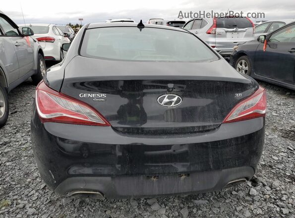 KMHHT6KJ5GU136299 2016 HYUNDAI GENESIS Black Widok z tyłu