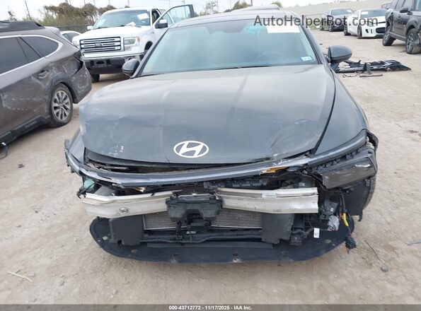 KMHL14JA2RA397075 2024 HYUNDAI SONATA Gray Widok wnętrza z tyłu
