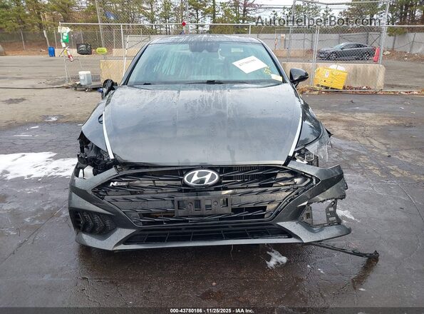KMHL14JC8NA218159 2022 HYUNDAI SONATA Gray Вид задньої частини салону