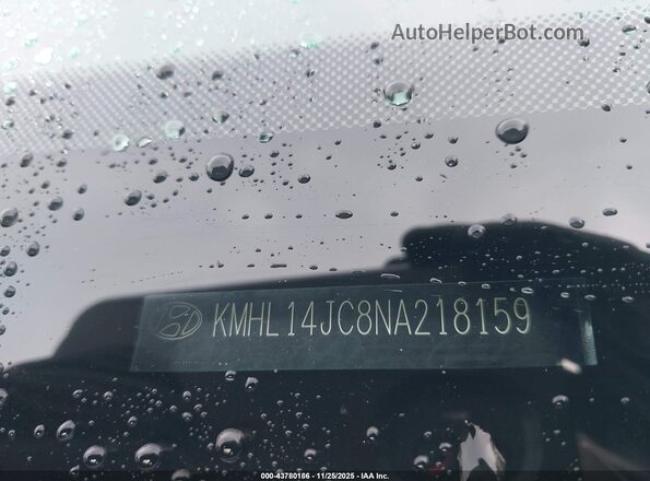 KMHL14JC8NA218159 2022 HYUNDAI SONATA Gray 