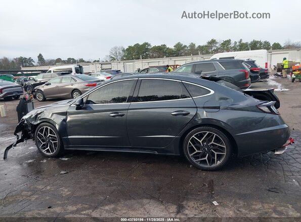 KMHL14JC8NA218159 2022 HYUNDAI SONATA Gray 