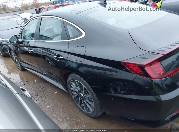 KMHL34J22NA194572 2022 HYUNDAI SONATA Черный Панорамный вид салона 360°