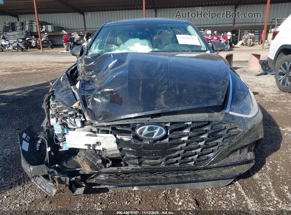 KMHL34J25NA230237 2022 HYUNDAI SONATA Black Vista del cuadro de instrumentos