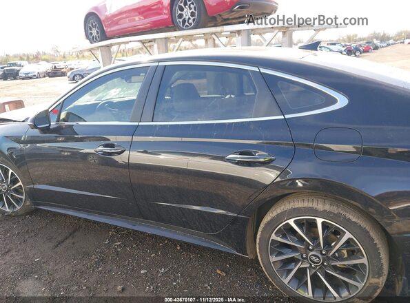 KMHL34J25NA230237 2022 HYUNDAI SONATA Black Vista interior de 360 grados