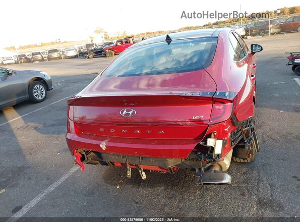 KMHL44J27PA327486 2023 HYUNDAI SONATA Red 