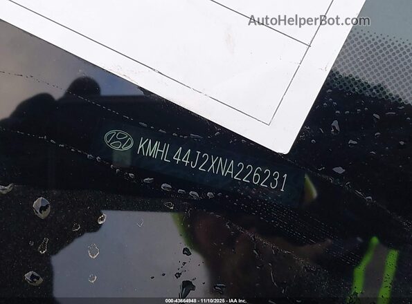 KMHL44J2XNA226231 2022 HYUNDAI SONATA Серый 