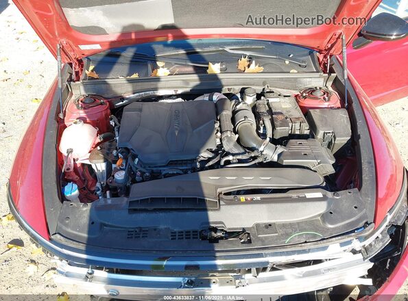 KMHL54JC1RA410467 2024 HYUNDAI SONATA Red Rear view