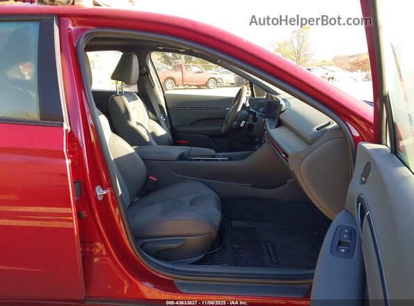 KMHL54JC1RA410467 2024 HYUNDAI SONATA Red Front interior view