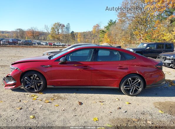 KMHL54JC1RA410467 2024 HYUNDAI SONATA Red 