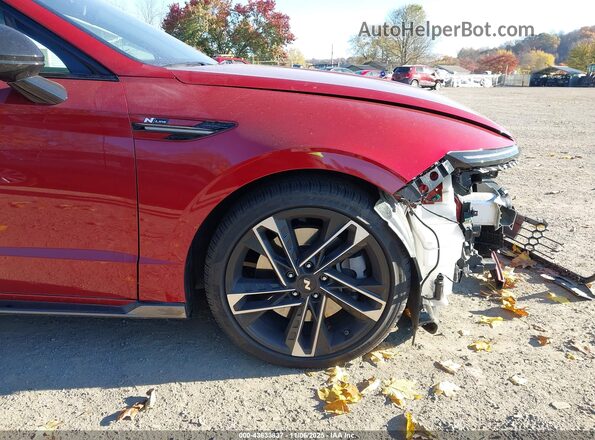 KMHL54JC1RA410467 2024 HYUNDAI SONATA Red 
