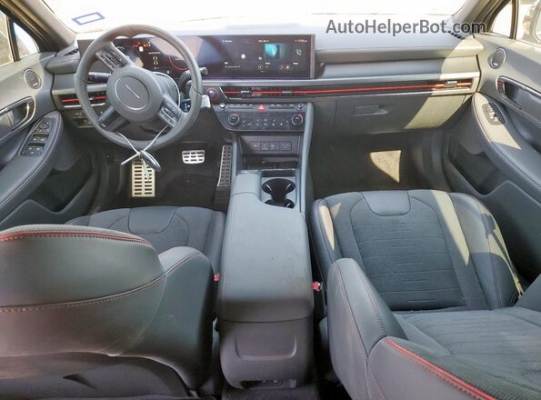 KMHL54JC3RA421843 2024 HYUNDAI SONATA Black Вид панелі приладів