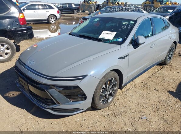 KMHL64JA5SA463075 2025 HYUNDAI SONATA Blue წინა მარცხენა ხედი სამი მეოთხედიდან