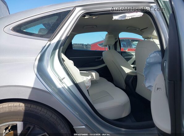 KMHL64JAXRA414044 2024 HYUNDAI SONATA Silver Vista de la etiqueta del VIN