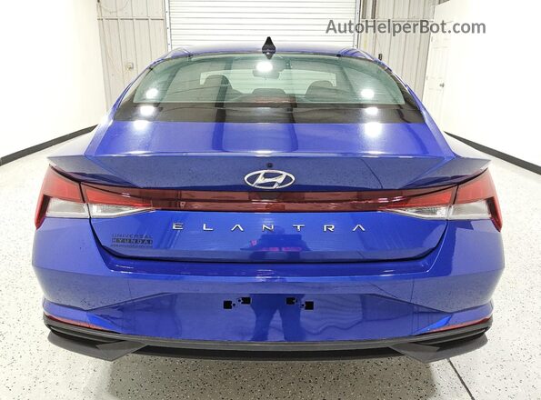 KMHLL4AG9PU571363 2023 HYUNDAI ELANTRA Blue Вид ззаду