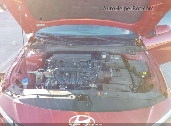 KMHLL4DG8RU842069 2024 HYUNDAI ELANTRA Red Widok z tyłu