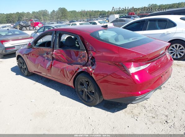 KMHLM4AG0PU581504 2023 HYUNDAI ELANTRA Burgundy 